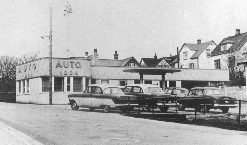 AUTO 1234 – den gamle station